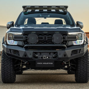 NEXT GEN FORD RANGER RAPTOR  ALUMINIUM LIGHTWEIGHT FRONT BULL BAR (DIABLO - PRE-RUNNER)-image